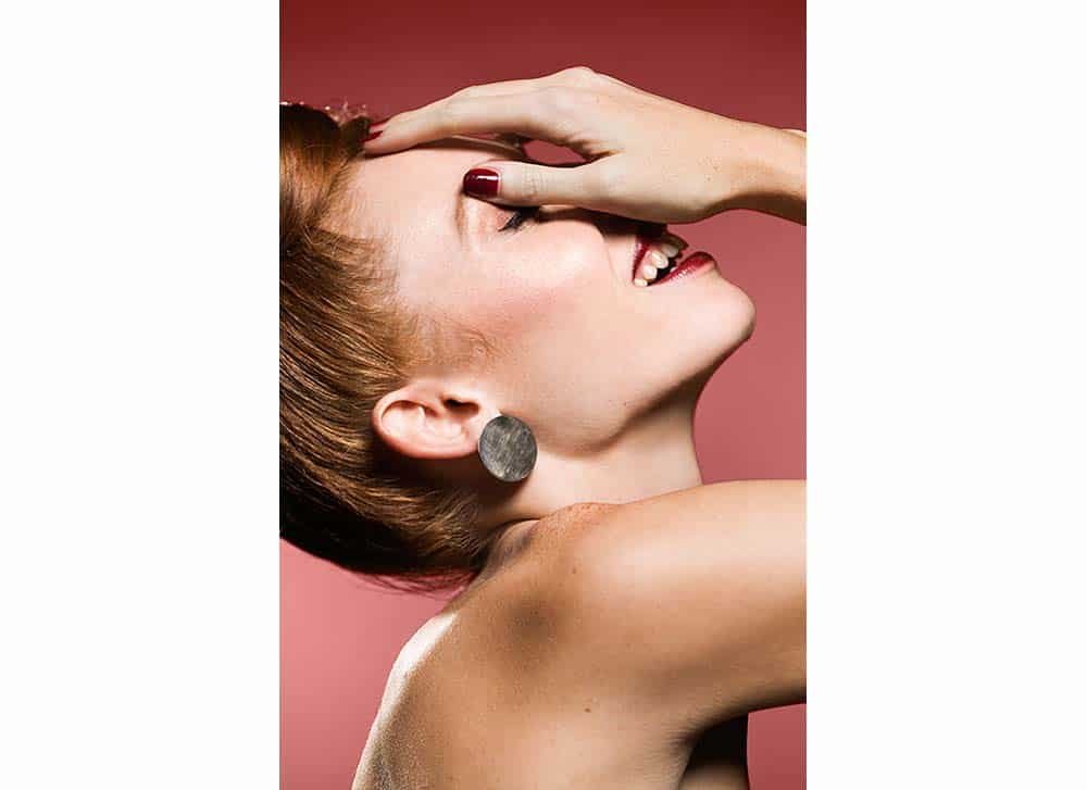 Pendientes redondos planos