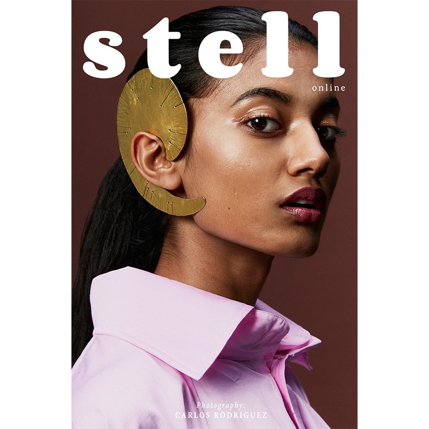 stell magazine, portada joyas Valentina Falchi