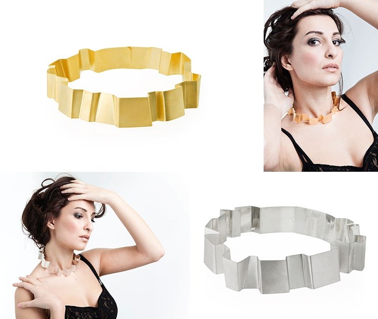 choker tagliatella valentina falchi joyas