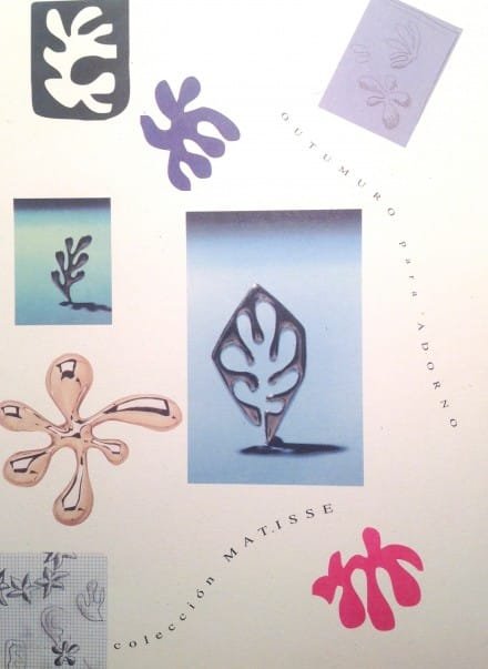 Manuel Outumuro dibujos de joyas matisse