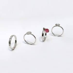 Taller Crea tu anillo. Clase de joyería en Barcelona. Aprende joyería con Valentina Falchi