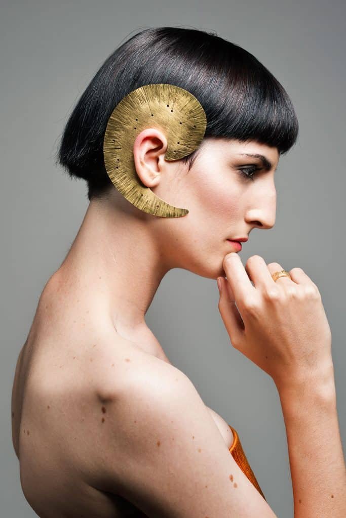 Ninfa collection by Valentina Falchi artistic jewellery