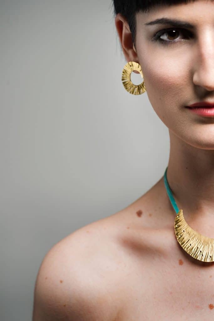 Ninfa collection by Valentina Falchi artistic jewellery