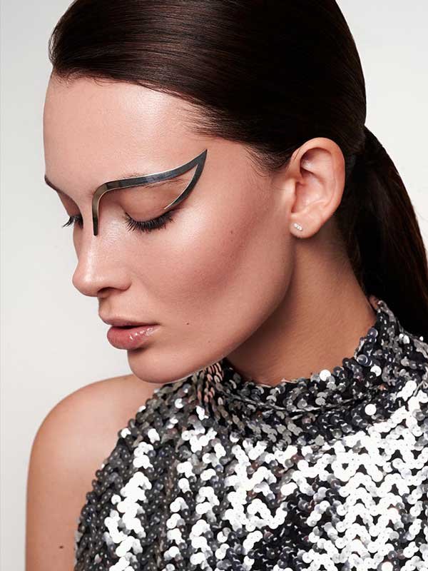 EYE MAKEUP JEWELRY one of a kind by Valentina Falchi