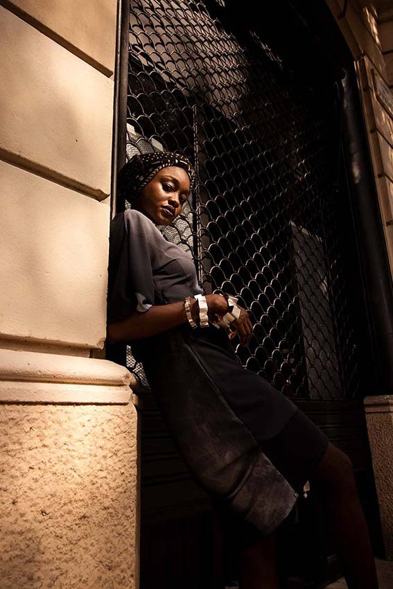 Haute Punch magazine con joyas Valentina Falchi