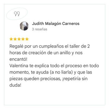 Taller-Crea-tu-propio-anillo-Valentina-Falchi-opinion-Judith
